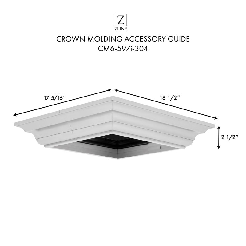ZLINE Kitchen and Bath ZLINE Range Hood Chimney Extension & Reviews